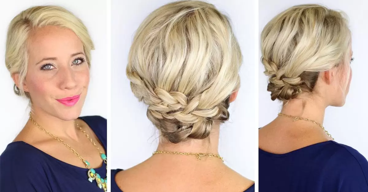 How to style short hair for wedding