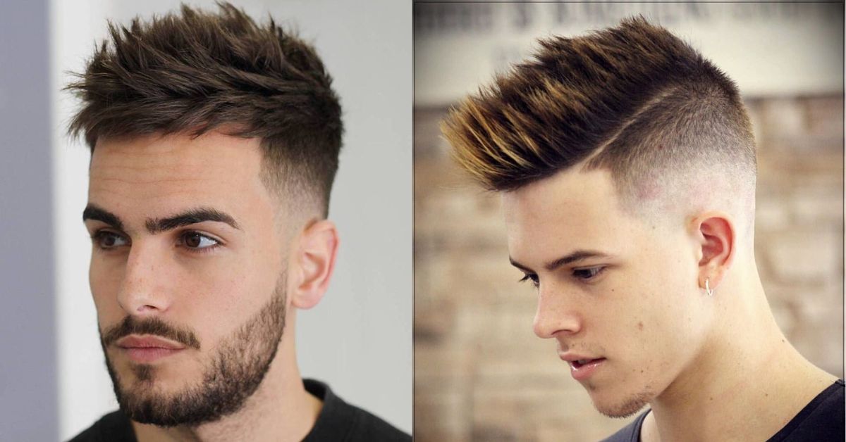 Short Spiky Hair Cutting Style for Men