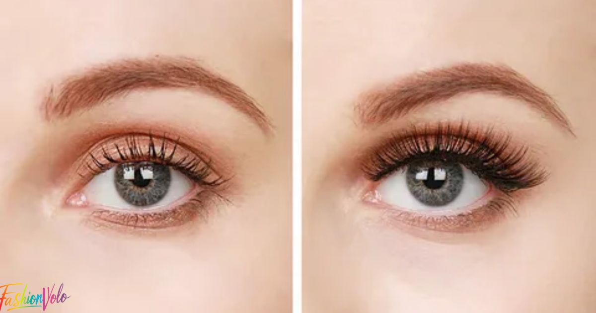 Wispy eyelash extensions are a perfect match for small eyes