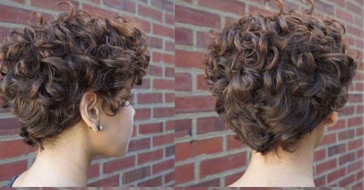 Curly Pixie Cut